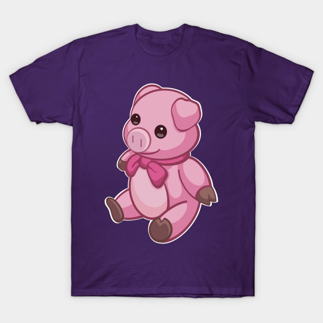 Pig Plush T-Shirt by TASCHE